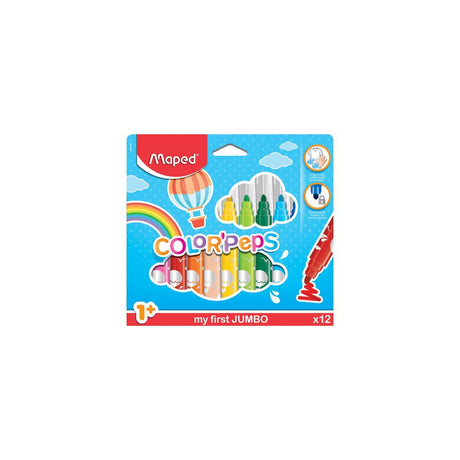 Fibre pen MAPED My first Jumbo 12/pc