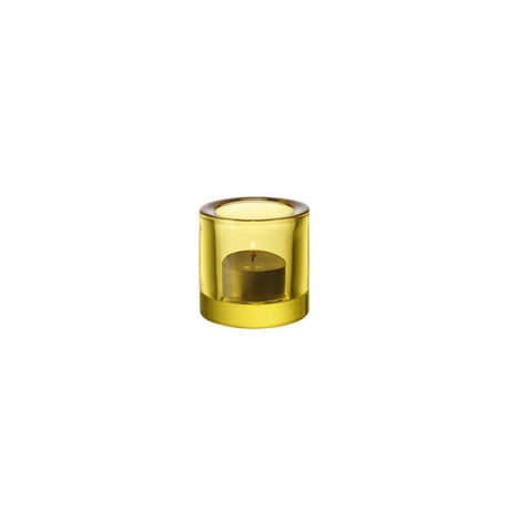 Candle lantern IITTALA Kivi 60mm lemon yellow