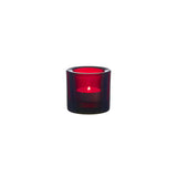 Candle lantern IITTALA Kivi 60mm cranberry