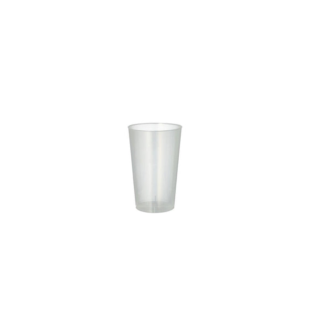 Plastic glasses reusable 30cl 25/pack