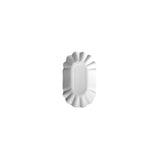 Plate PURE 90x160x30mm white 250/pack