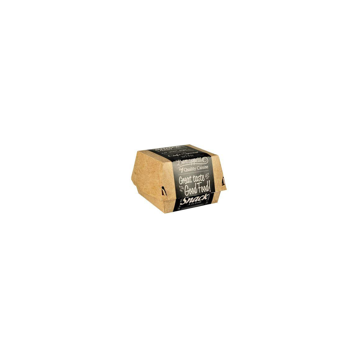 Food box PAPSTAR 70x125x125mm 50/pack