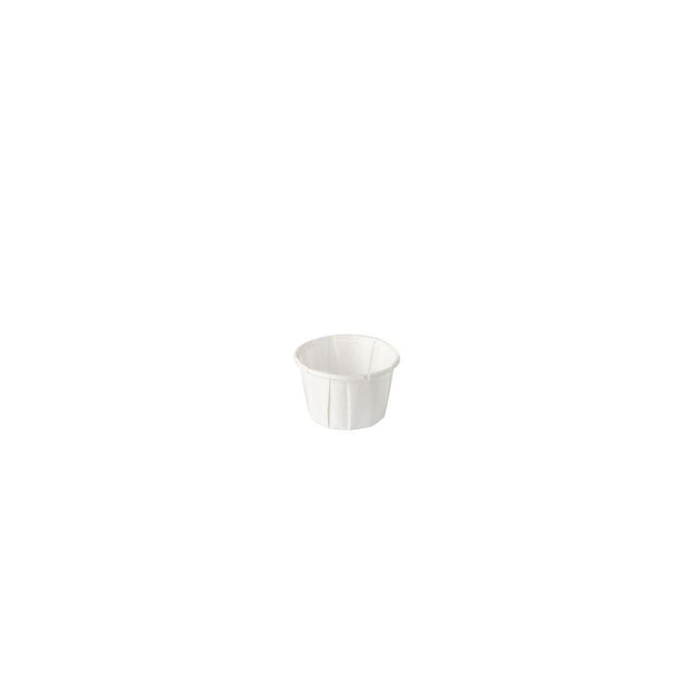Dressing cup 35ml white 250/pack