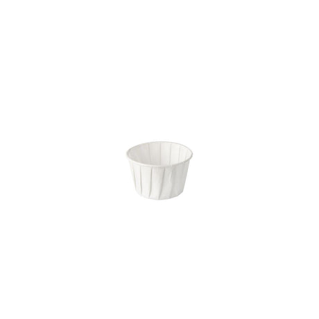 Dressing cup 90ml white 100/pack