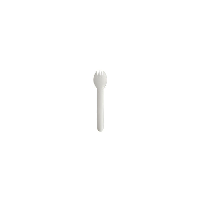 Sporks paper spoon/fork 160mm 100/pack
