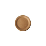 Plate PURE paper Ø230mm brown 100/pack