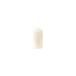 Block candle DUNI 130x60mm vanilla 6/pc