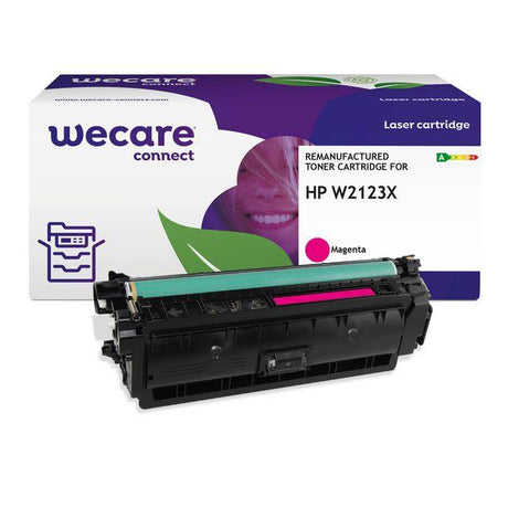 Toner WECARE HP W2123X 212X 10K magenta