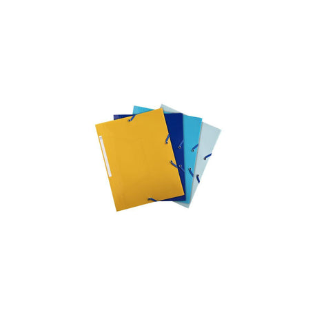 Rubber band folder PP BeB. 3-kl A4 s.f. 4/fp