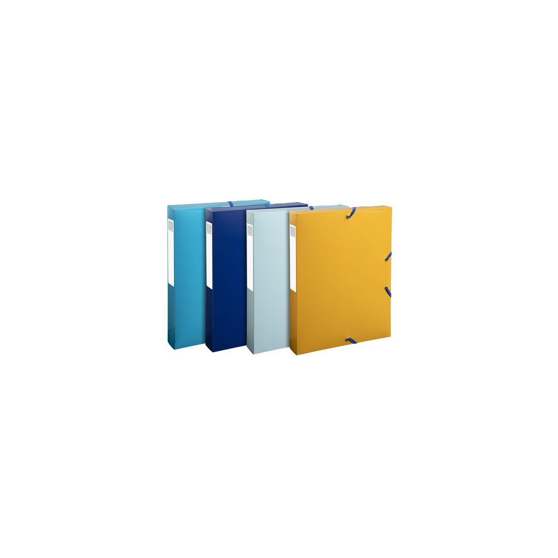 Box folder EXACOMPTA 40mm black colour 4/pc