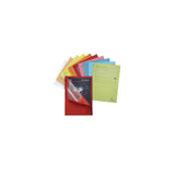 Folder with window A4 160g black 100/pc