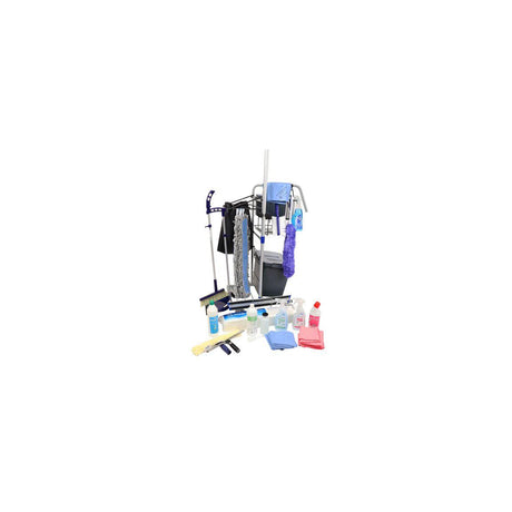 Cleaning trolley MAX Greyline incl accessories