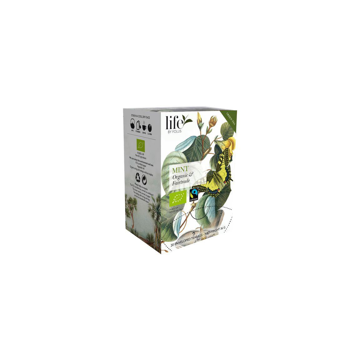Tea LIFE BY FOLLIS Mint 20/pack