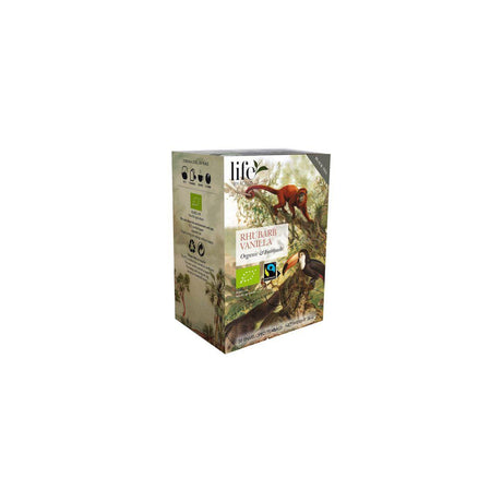 Tea LIFE BY FOLLIS Rhubarb vanilla 20/pack