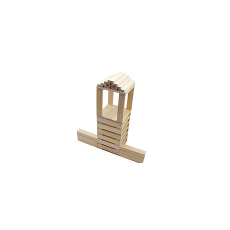 Wooden building blocks 12x2,5x0,8 cm 200pcs