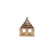 Wooden building blocks 12x2,5x0,8 cm 1000pcs