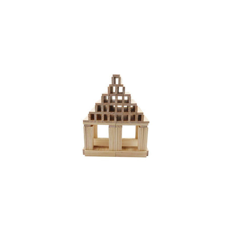 Wooden building blocks 12x2,5x0,8 cm 1000pcs
