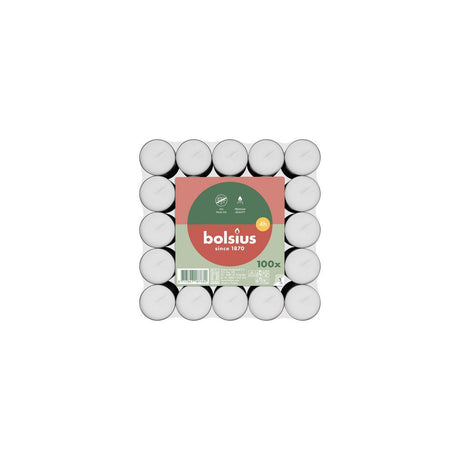 Tealight BOLSIUS 4h 100/pack