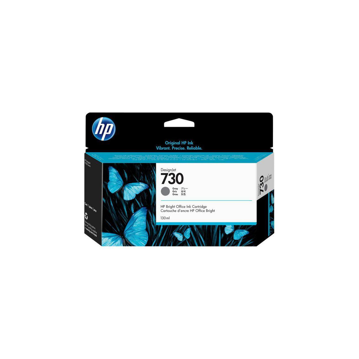 Ink cartridge HP P2V66A 730 grey