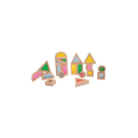 Sensory blocks various shapes 24/pc