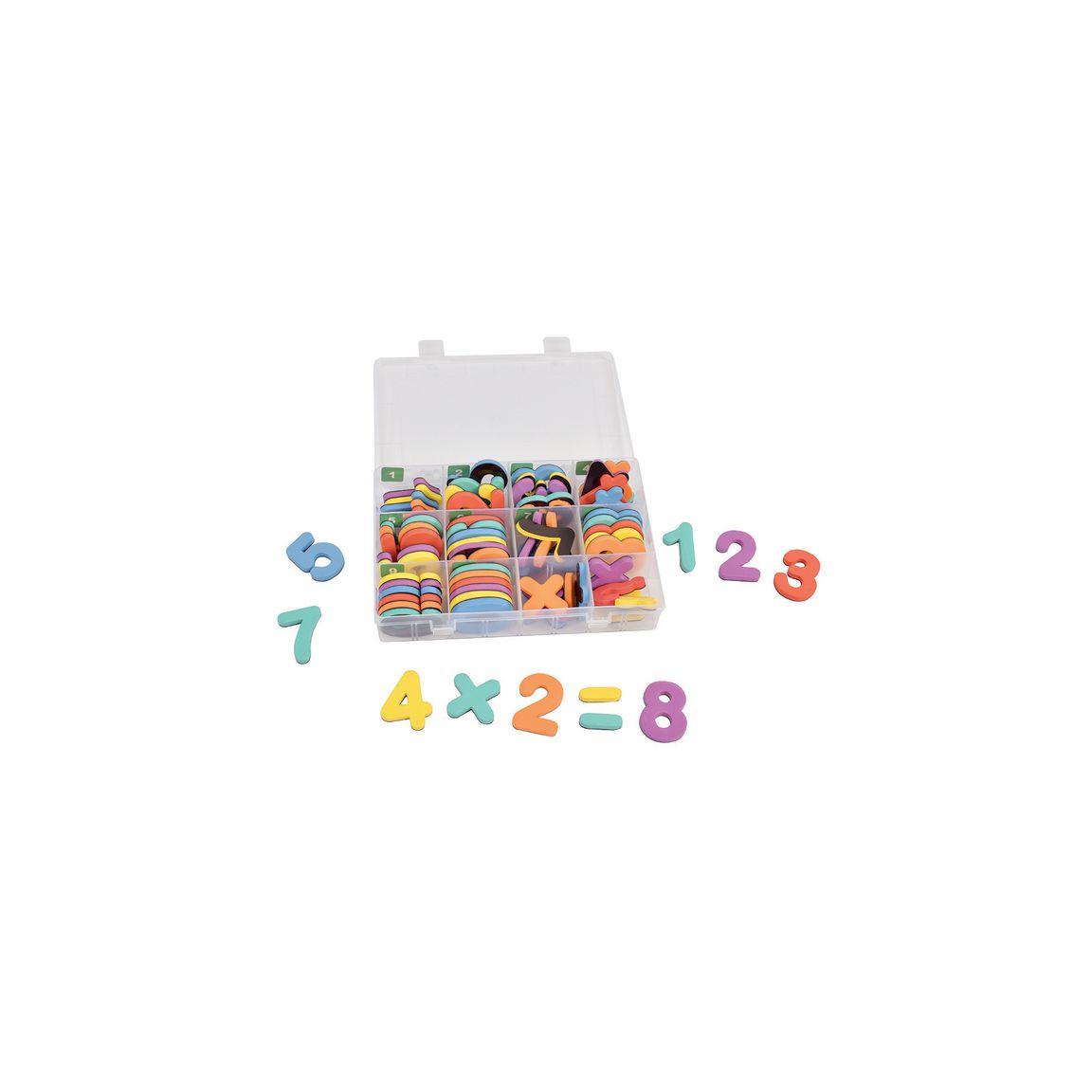 Magnetic numbers different colours 72/pc