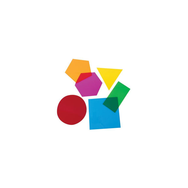 Large geometric shapes, 6 pcs