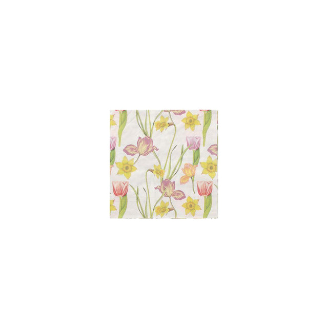 Napkin Spring flower 3-ply 33x33cm 20/pack