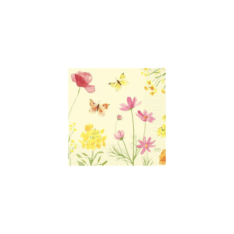 Napkin Poppy 3-ply 33X33cm 50/pack