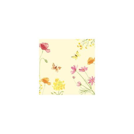 Napkin Poppy D-soft 40X40cm 60/pack