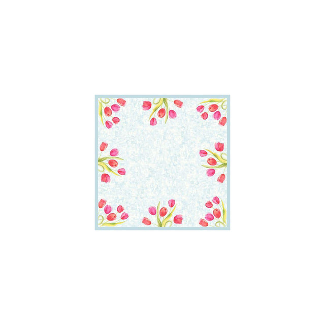 Snibb cloth DUNICEL Tulips 84X84cm 20/pack