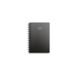 Diary 2025 plastic black