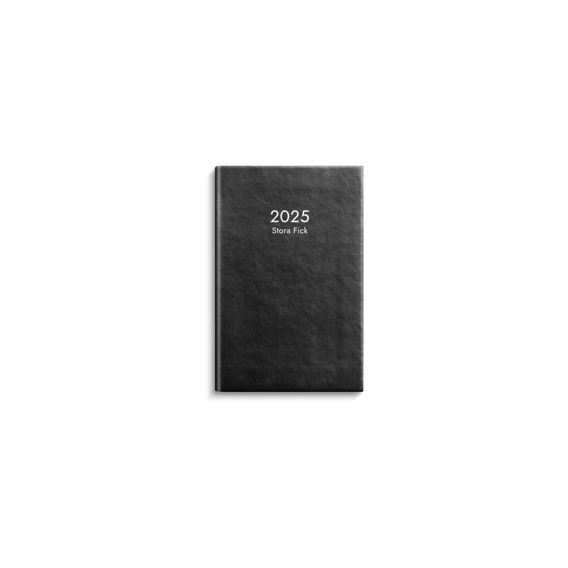 Calendar Big Pocket 2025 black