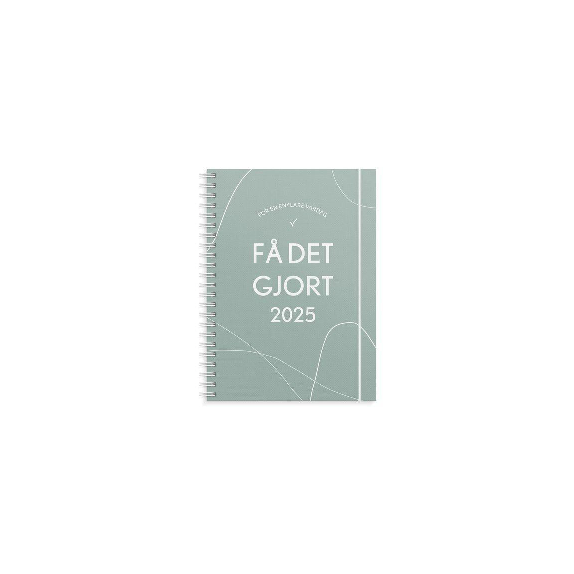 Calendar Get it done 2025 green