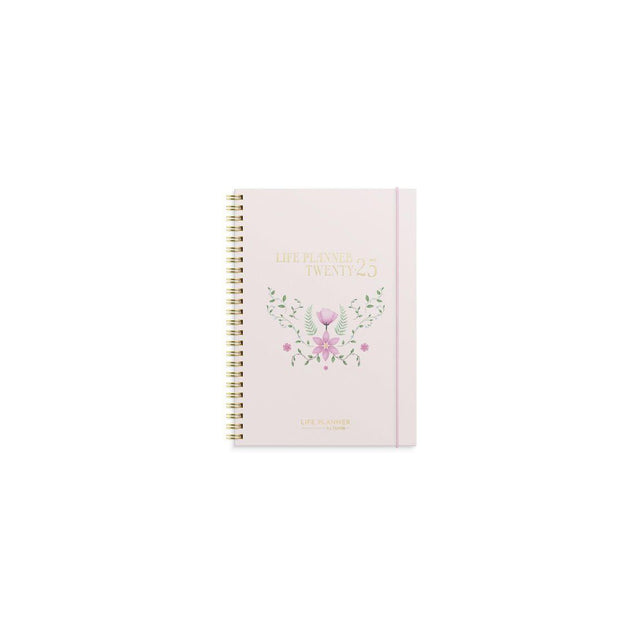 Life Planner Pink horizontal 2025