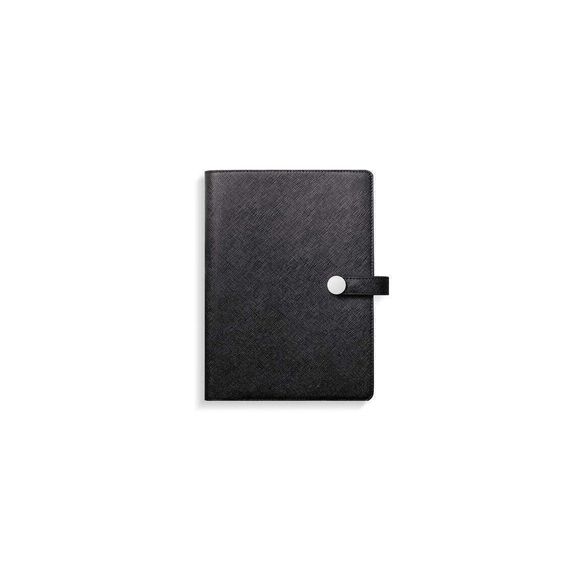 Calendar Doodle 2025 faux leather black