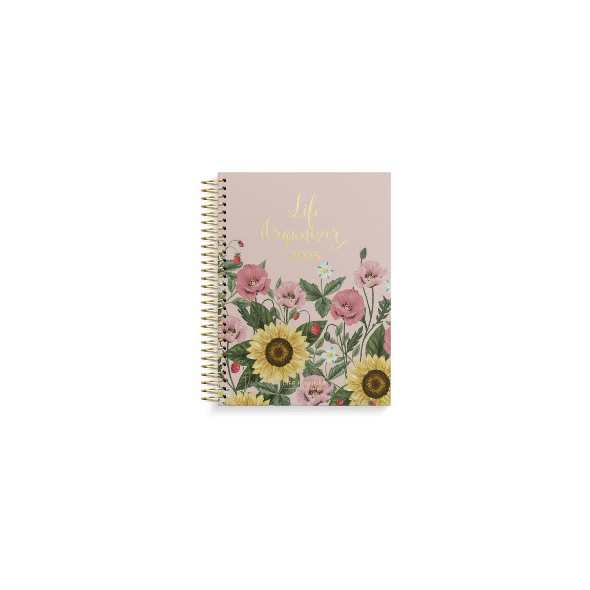 Life Organiser Flowers 2025