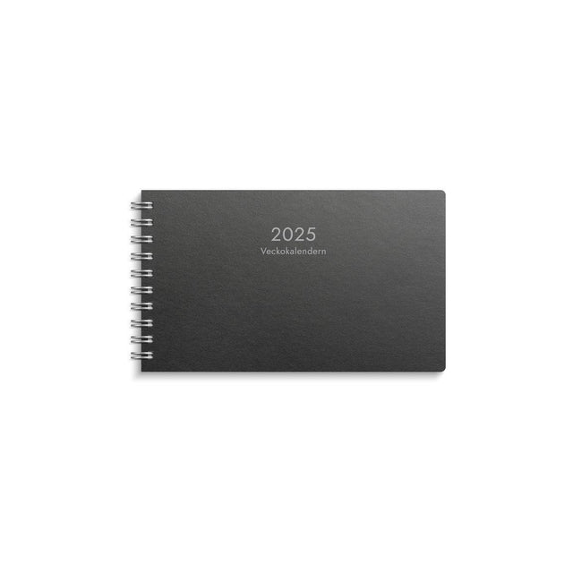 Weekly calendar Eco Line 2025 black