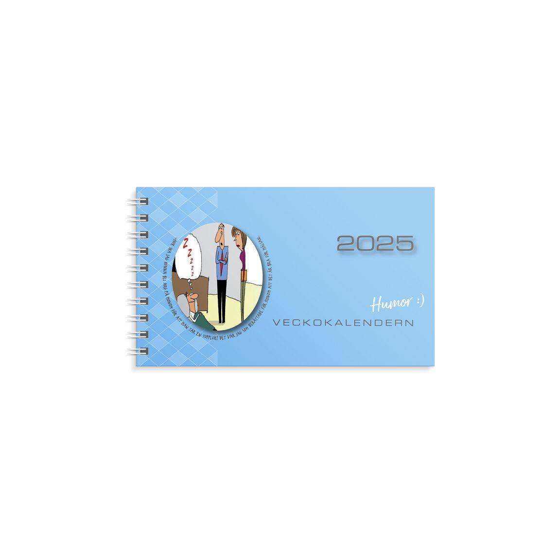 Humour 2025 weekly calendar