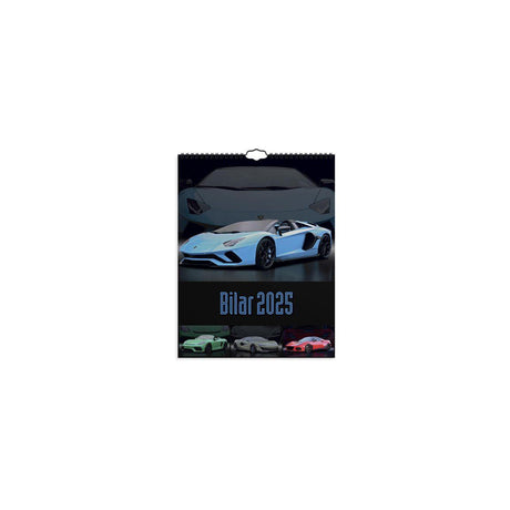 Wall calendar Cars 2025