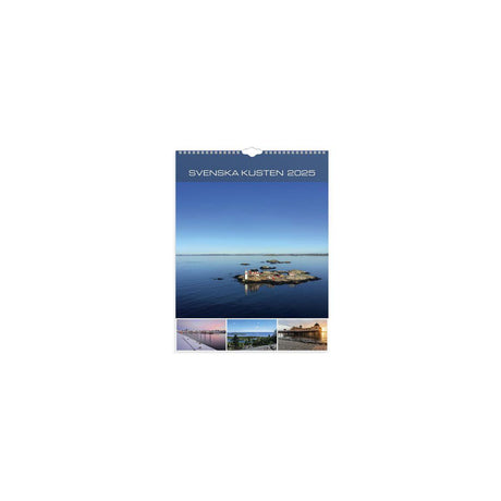 Wall calendar Swedish Coast 2025