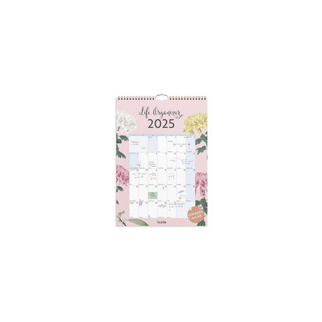 Life Organiser 2025 wall calendar