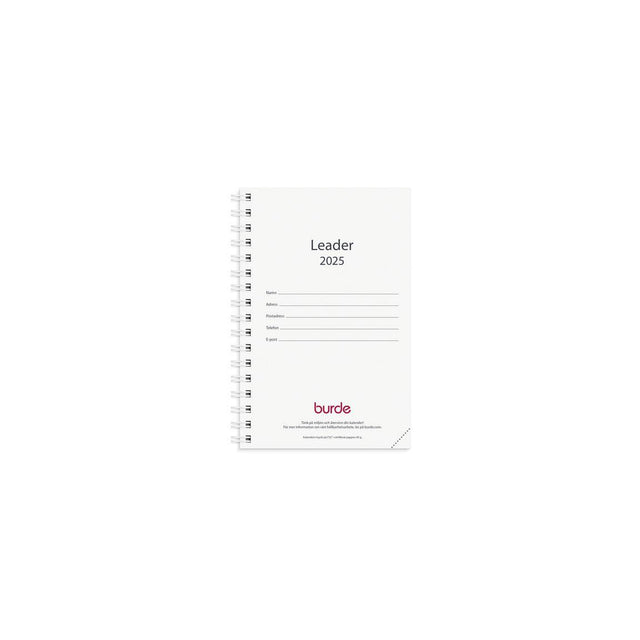 Calendar Leader refill 2025