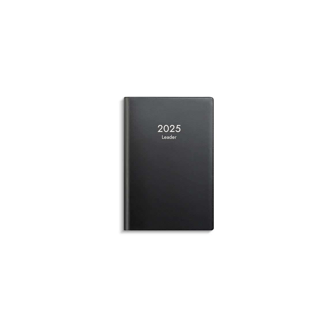 Calendar Leader 2025 plastic black
