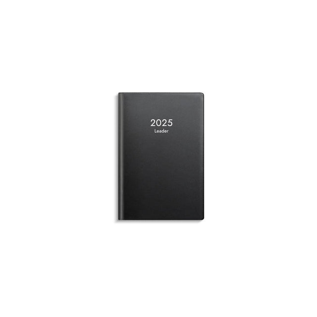 Calendar Leader 2025 plastic black