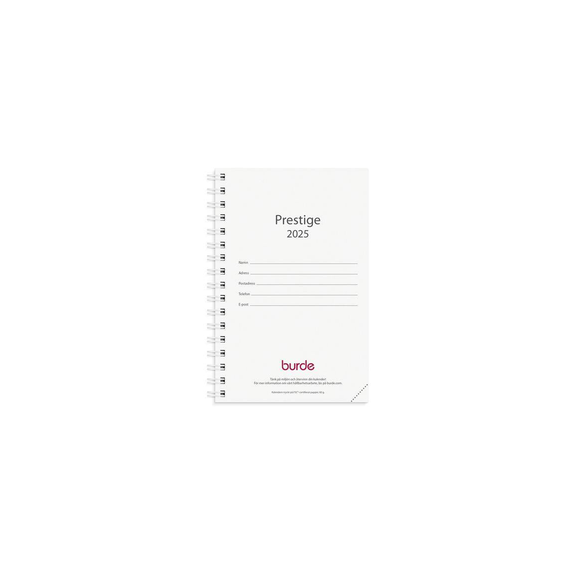 Calendar Prestige refill 2025