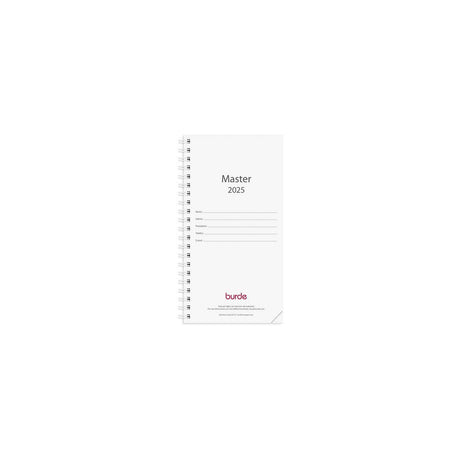 Calendar Master refill 2025