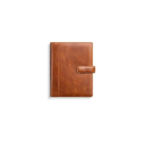 Compact Stitch Calendar 2025 leather brown