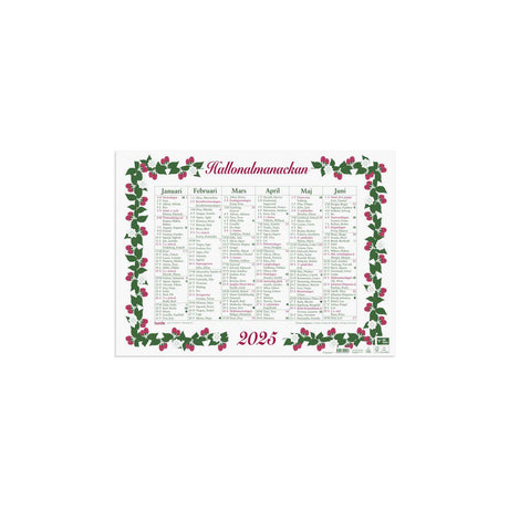 Wall calendar Great Raspberry Almanac 2025