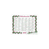 Wall calendar Little Raspberry Almanac 2025
