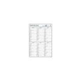 Wall calendar Annual plan 2025